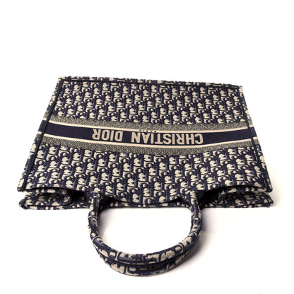Christian Dior Oblique Book Tote Blue Multicolor 8 of 9