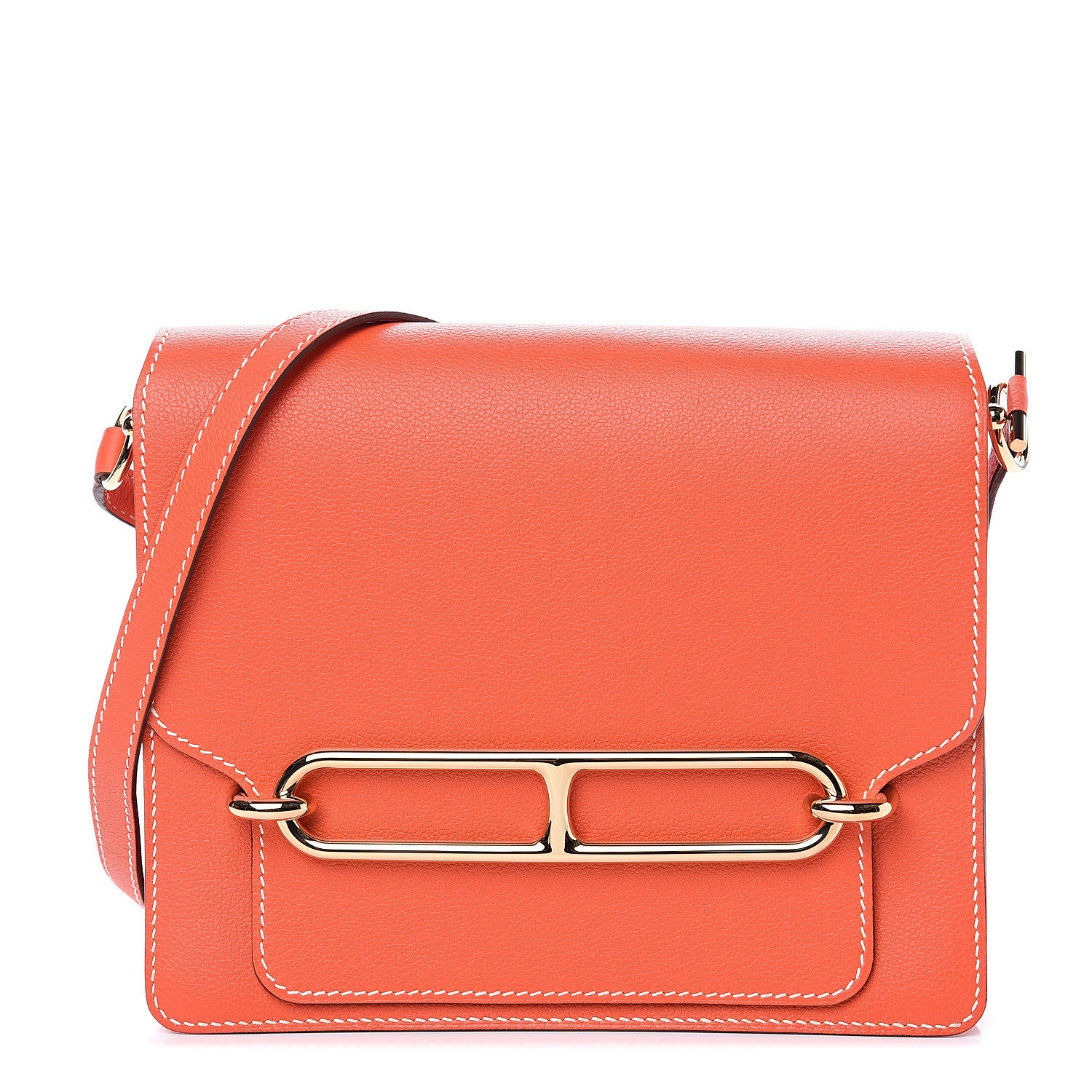 Hermes Evercolor Sac Roulis 23 Orange Poppy 1 of 7