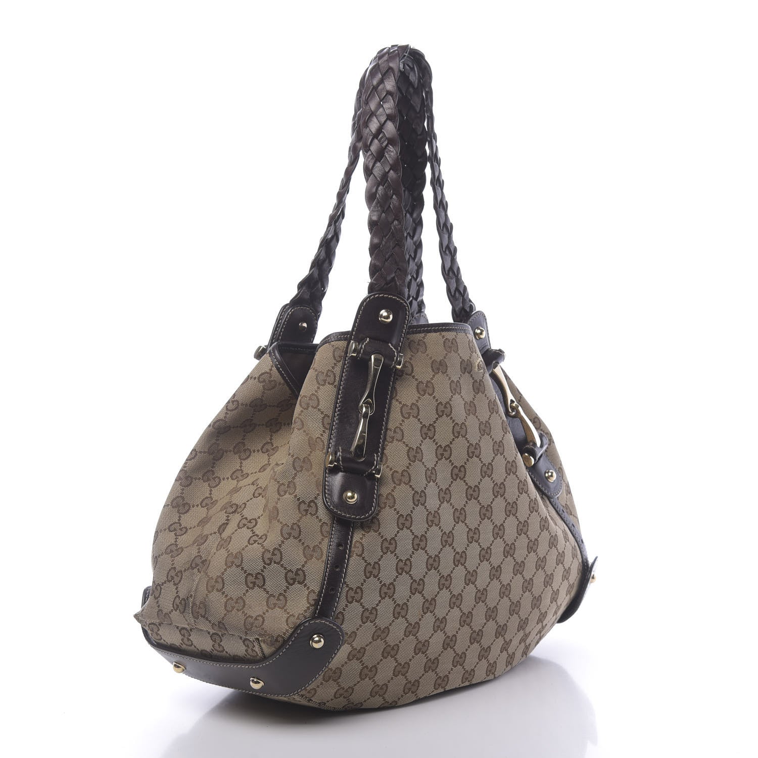 Gucci Monogram Medium Pelham Shoulder Bag Dark Brown 3 of 13