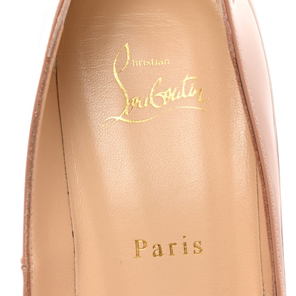 Christian Louboutin Patent New Very Prive 120 Pumps 41 Nude 7 of 8