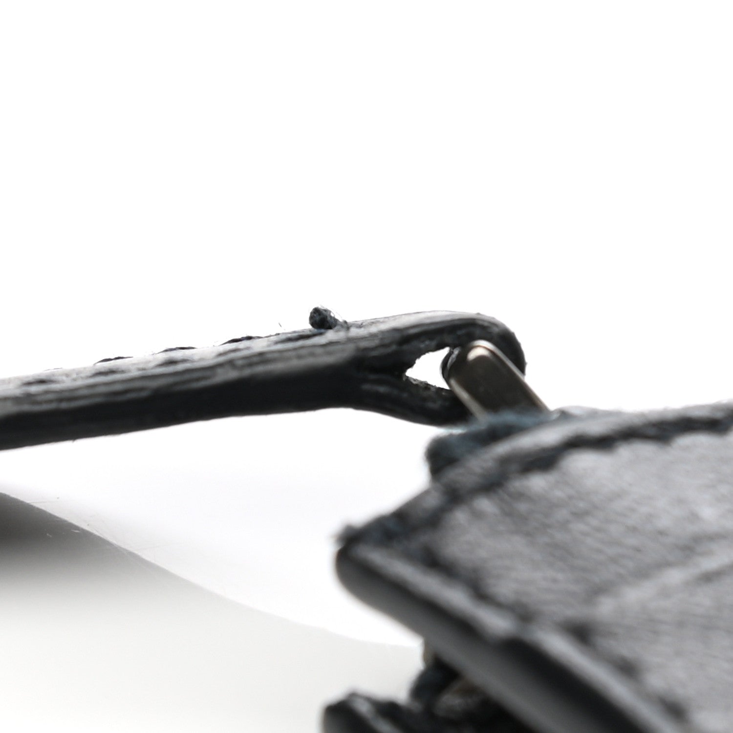 Bottega Veneta Calfskin Intrecciato Zip Card Holder Black 5 of 9