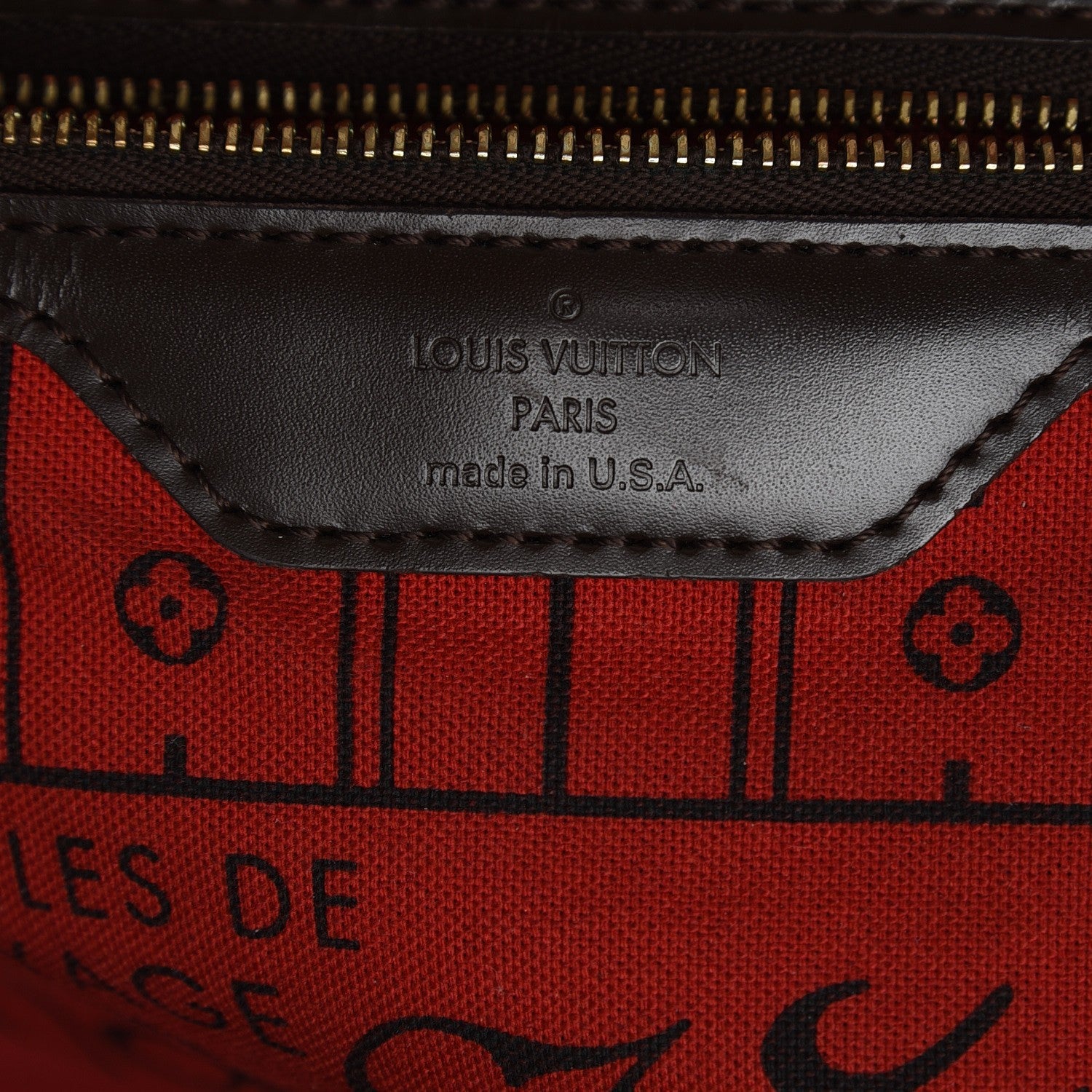 Louis Vuitton Damier Ebene Neverfull GM 6 of 13