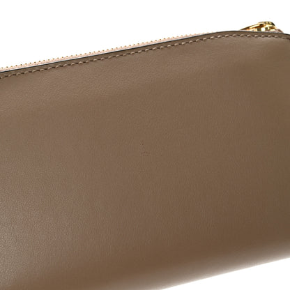 Burberry Calfskin Alvington Continental Wallet Honey 9 of 10
