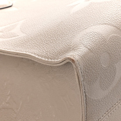 Louis Vuitton Empreinte Monogram Giant Onthego MM Tourterelle 9 of 12