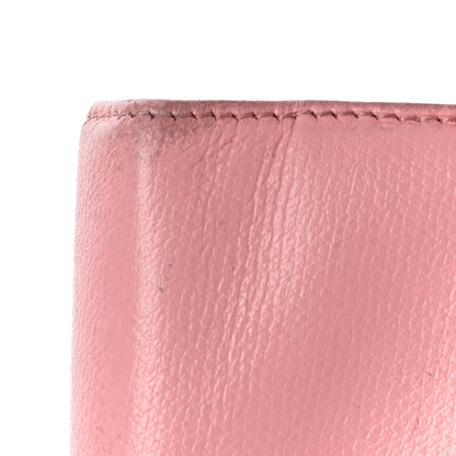 Chanel Grained Calfskin CC Button Pocket Agenda Cover Pink 13 of 28