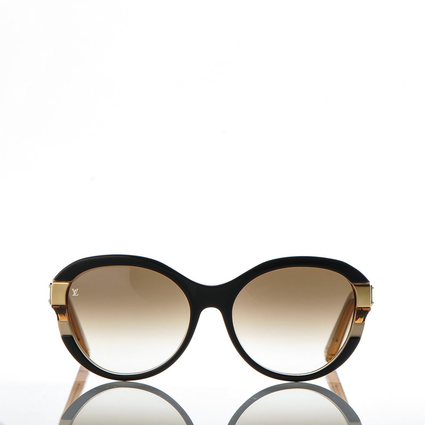 Petit Soupcon Cat Eye Sunglasses Z0487W Brown