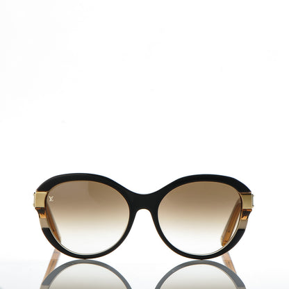 Louis Vuitton Petit Soupcon Cat Eye Sunglasses Z0487W Brown 2 of 9