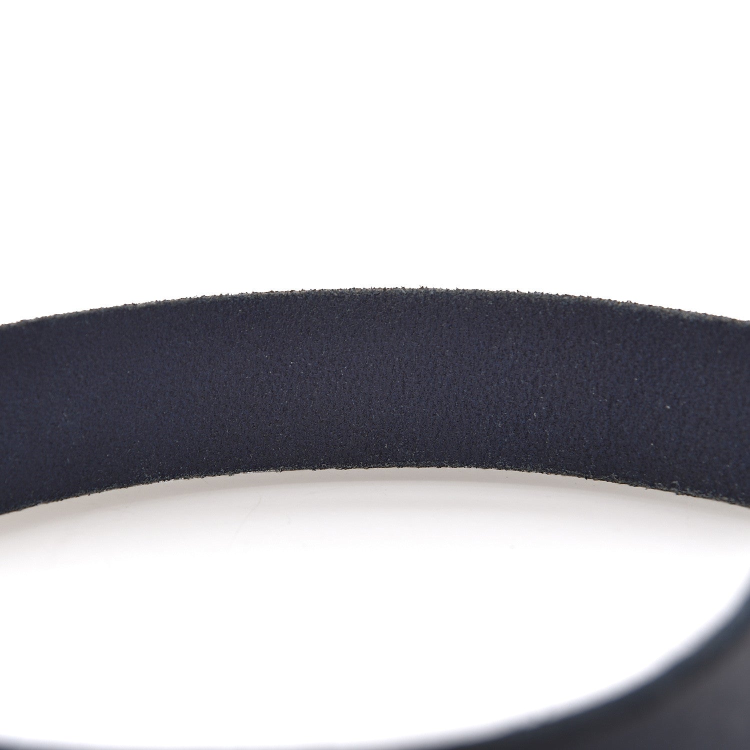 Gucci Cuoio Toscano Nickel Double G 30mm Belt 100 40 Blue 8 of 8