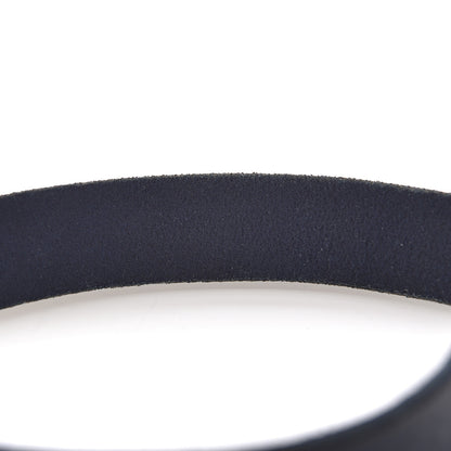 Gucci Cuoio Toscano Nickel Double G 30mm Belt 100 40 Blue 8 of 8