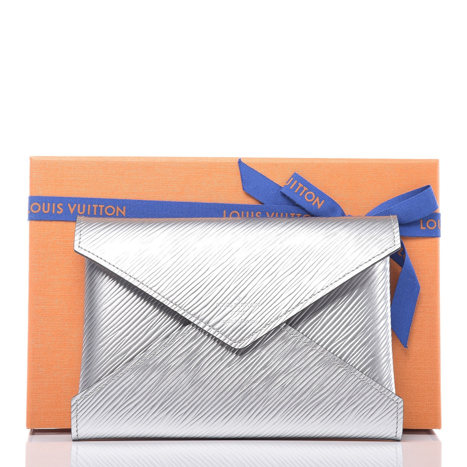 Louis Vuitton Metallic Epi Medium Kirigami Pochette Insert Silver 7 of 7