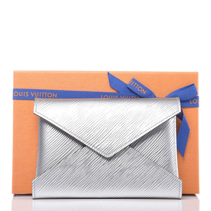 Louis Vuitton Metallic Epi Medium Kirigami Pochette Insert Silver 7 of 7