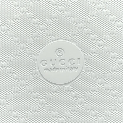 Gucci Rubber Web Mens Pool Slide Sandals 12 Great White 6 of 7