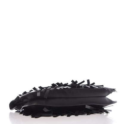 Bottega Veneta Nappa Intrecciato Palio Fringe Messenger Black 4 of 9