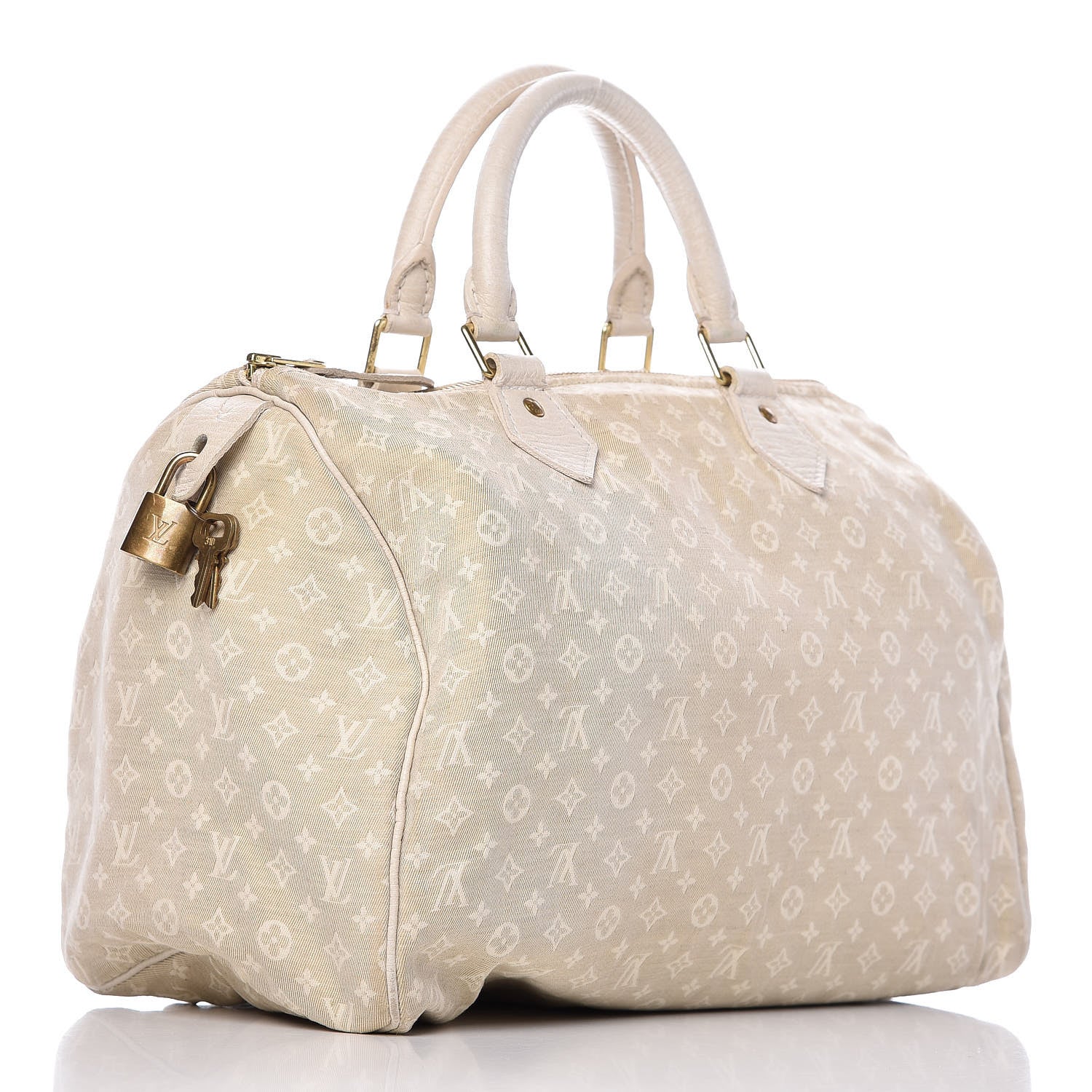 Louis Vuitton Mini Lin Speedy 30 Dune 3 of 19