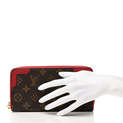 Louis Vuitton Monogram Retiro Zippy Wallet Cherry 2 of 13