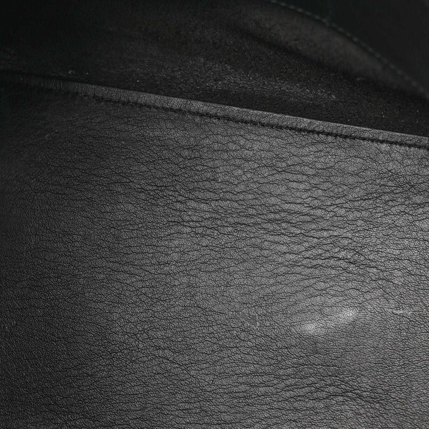 Calfskin Small Classic Y Cabas Black