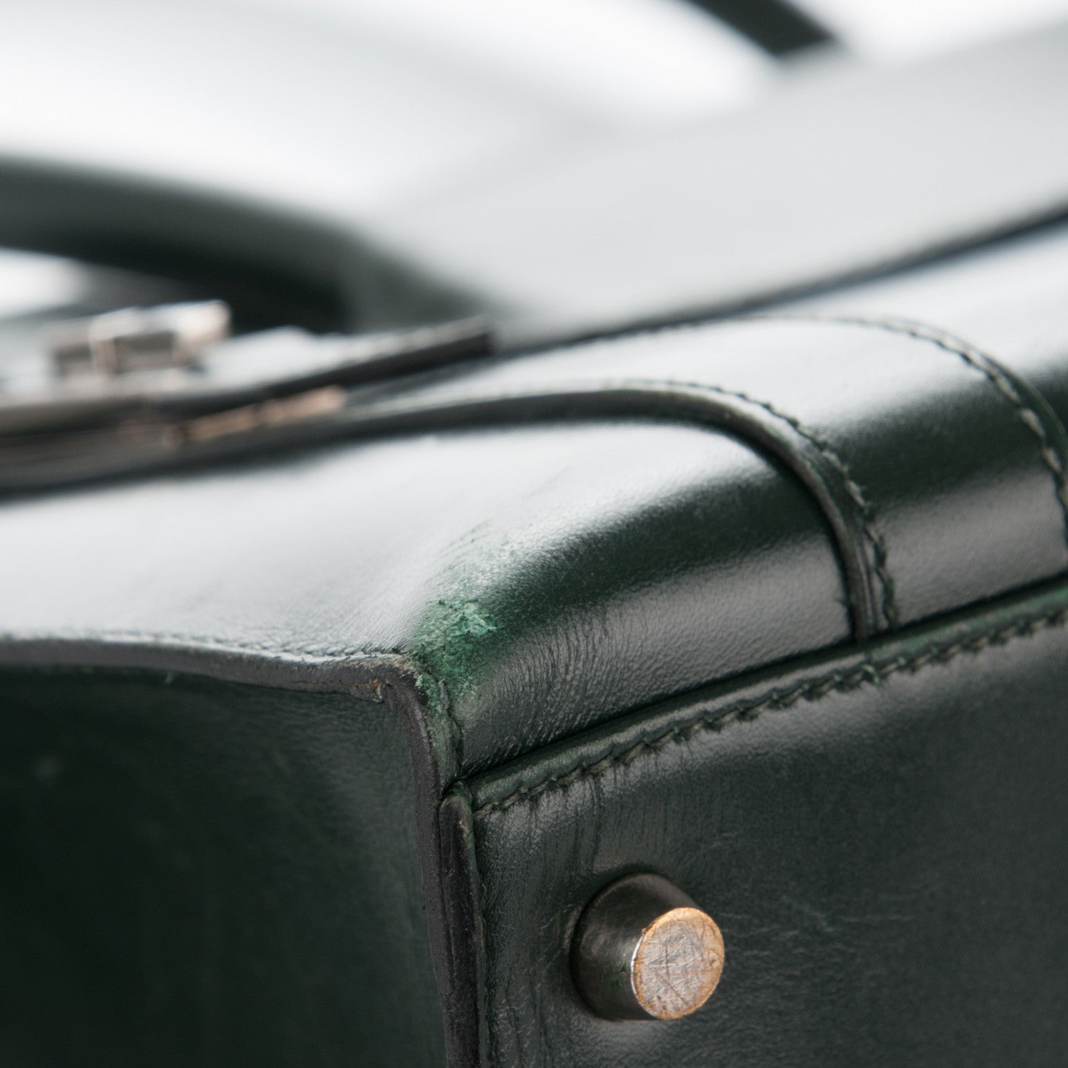 Hermes Box Drag 37 Vert Fonce 8 of 11