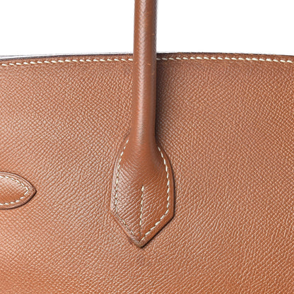 Hermes Courchevel Birkin 35 Gold 34 of 44