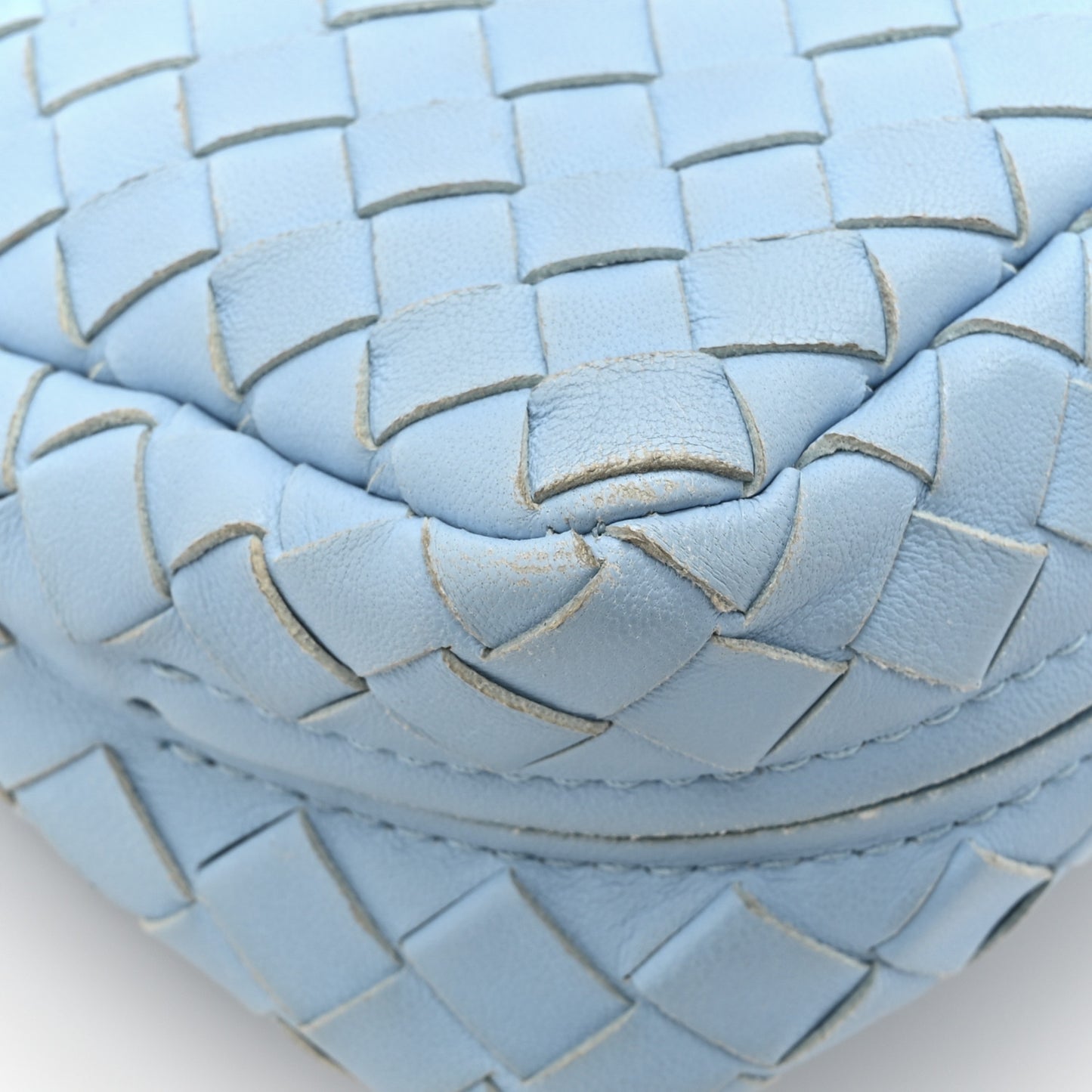 Nappa Intrecciato Small Chain Crossbody Ciel