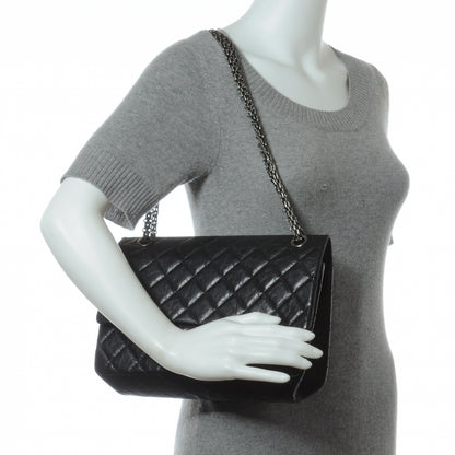 Chanel Aged Calfskin Quilted 2.55 Reissue 226 Flap Black 2 of 9