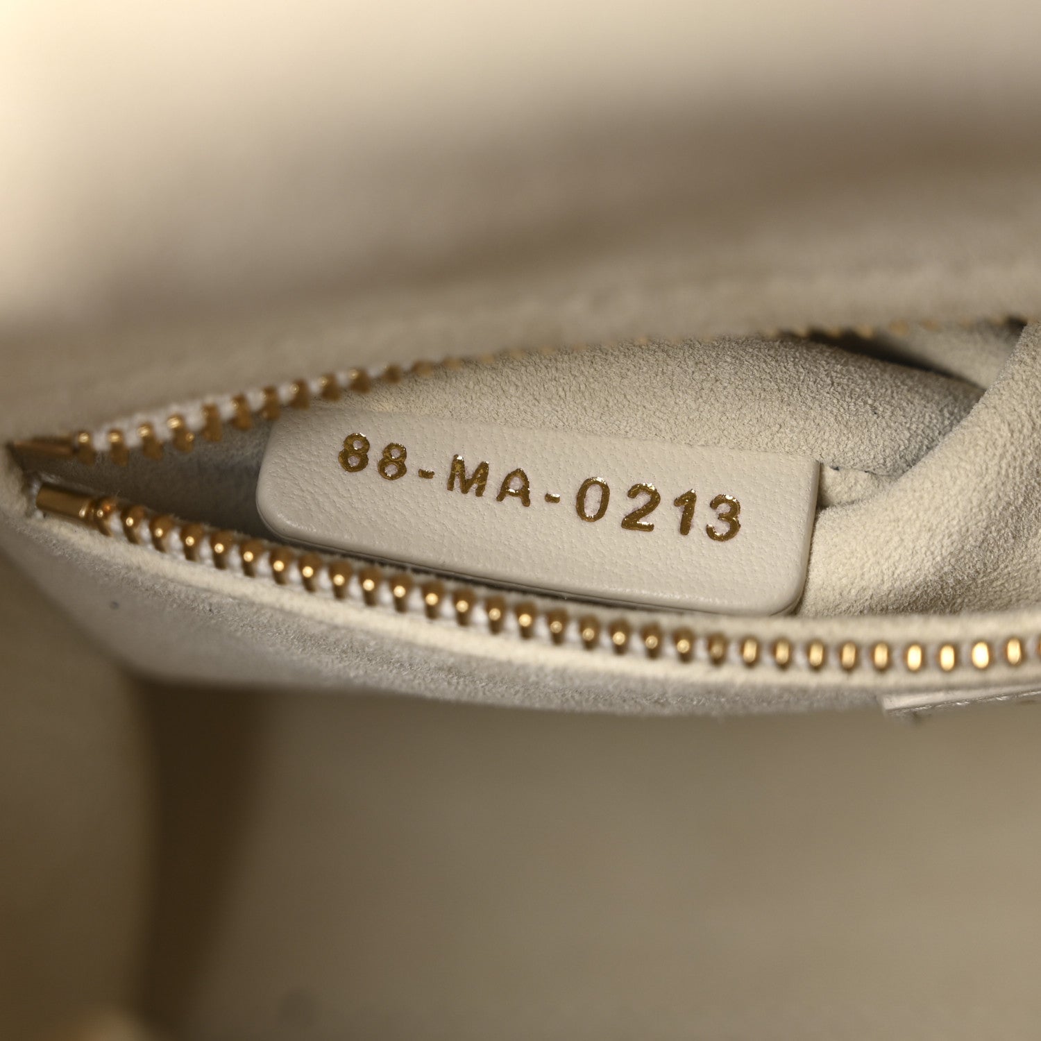 Christian Dior Lambskin Cannage Small My ABCDior Lady Dior White 8 of 11