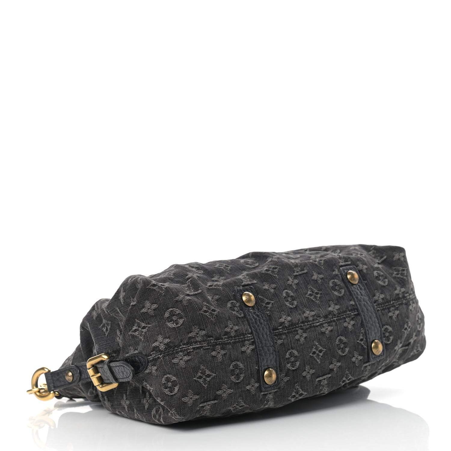 Louis Vuitton Denim Neo Cabby MM Black 4 of 12