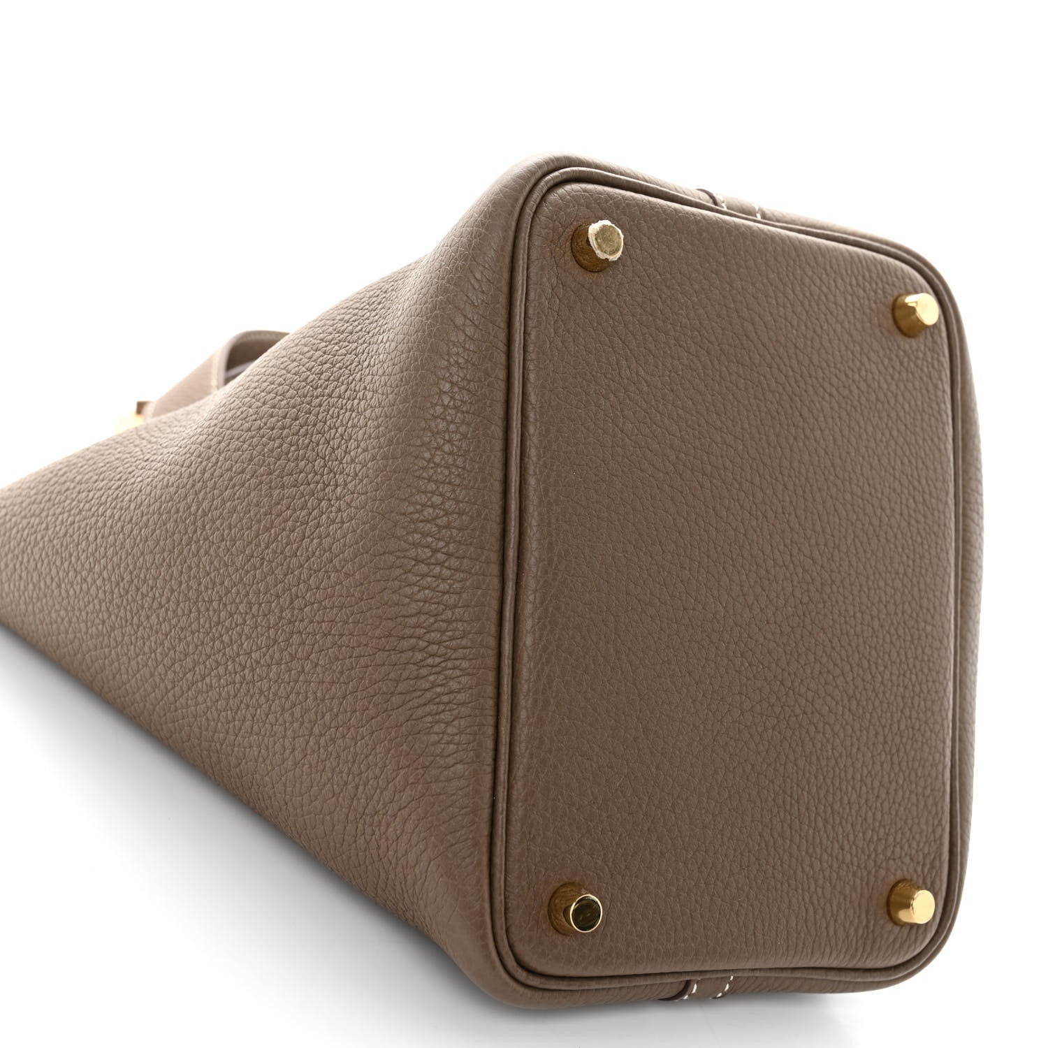 Hermes Taurillon Clemence Picotin Lock 18 PM Etoupe 9 of 11