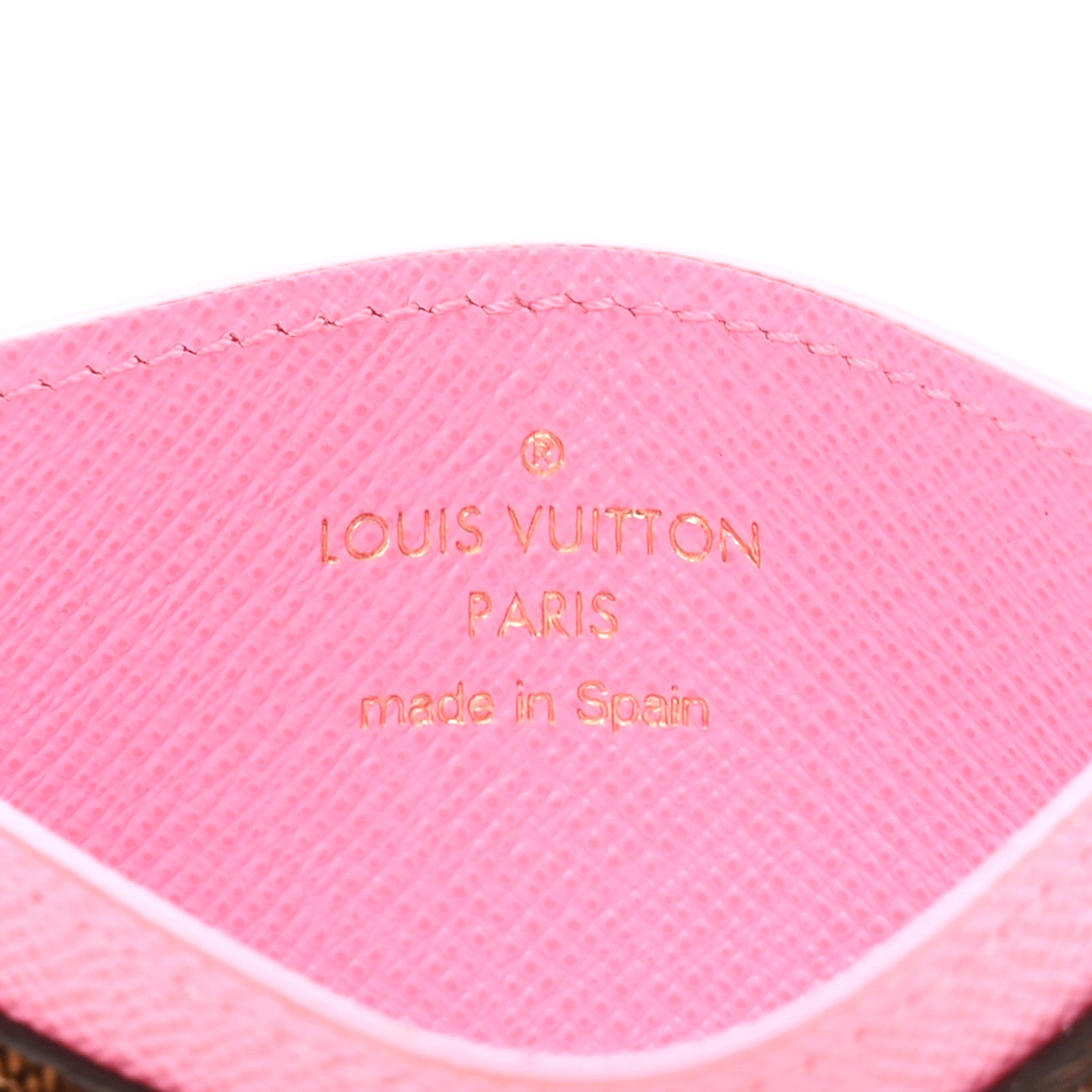 Louis Vuitton Damier Ebene 2023 Christmas Animation Alpine Cardholder Pink 6 of 7
