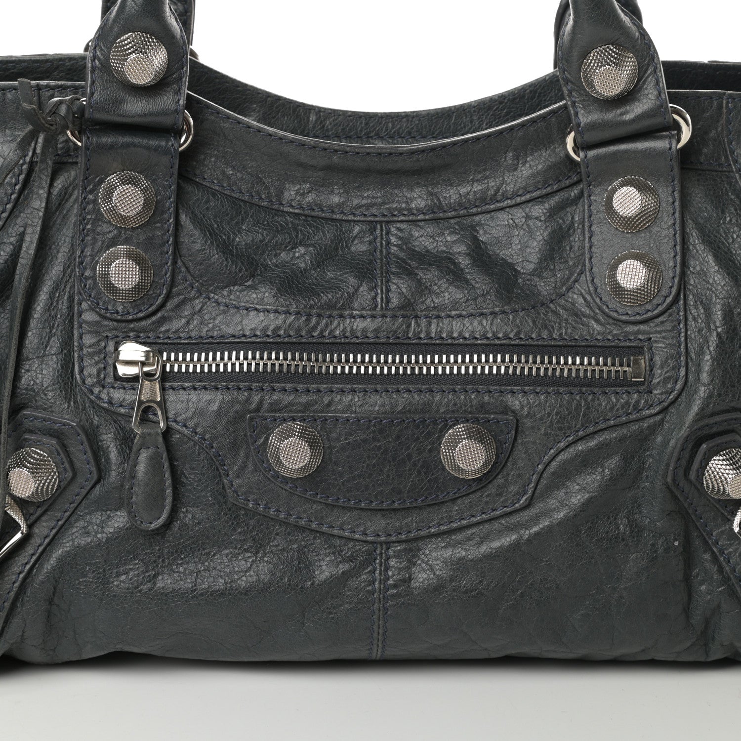 Balenciaga Agneau Giant 21 Silver Hardware Part Time Anthracite 8 of 11