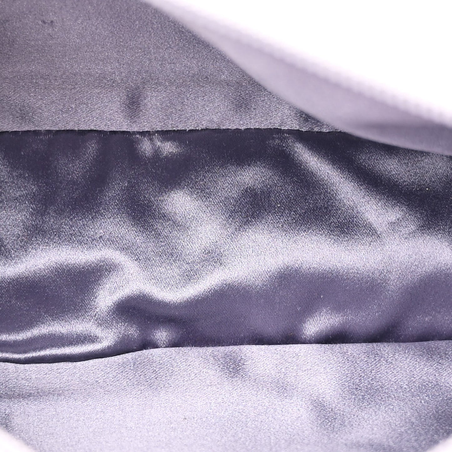 Satin Crystal Mini Re-Edition 2000 Bag Glicine