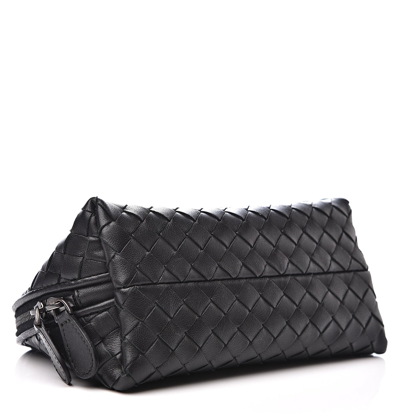 Nappa Intrecciato Cosmetic Case Black