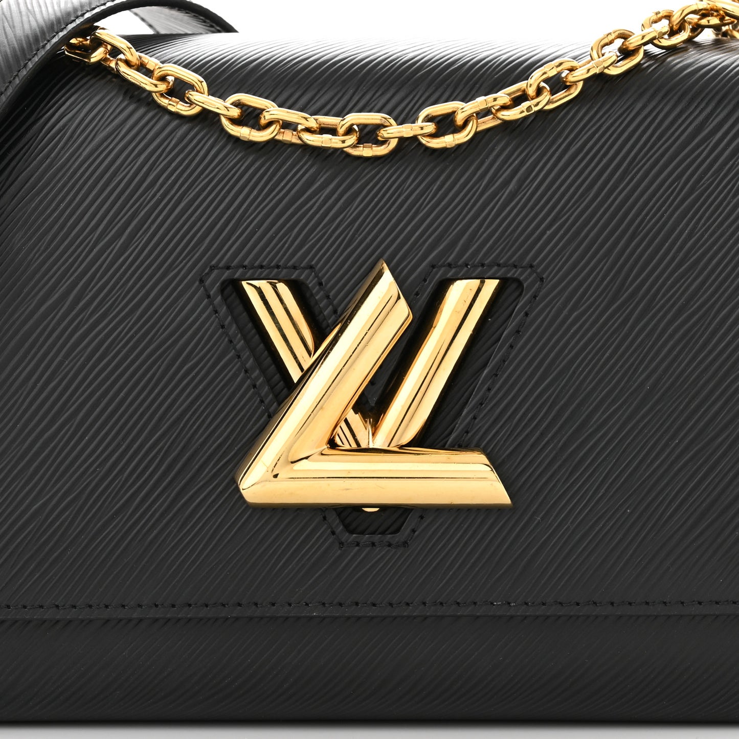 Epi Twist Shoulder Bag MM Black
