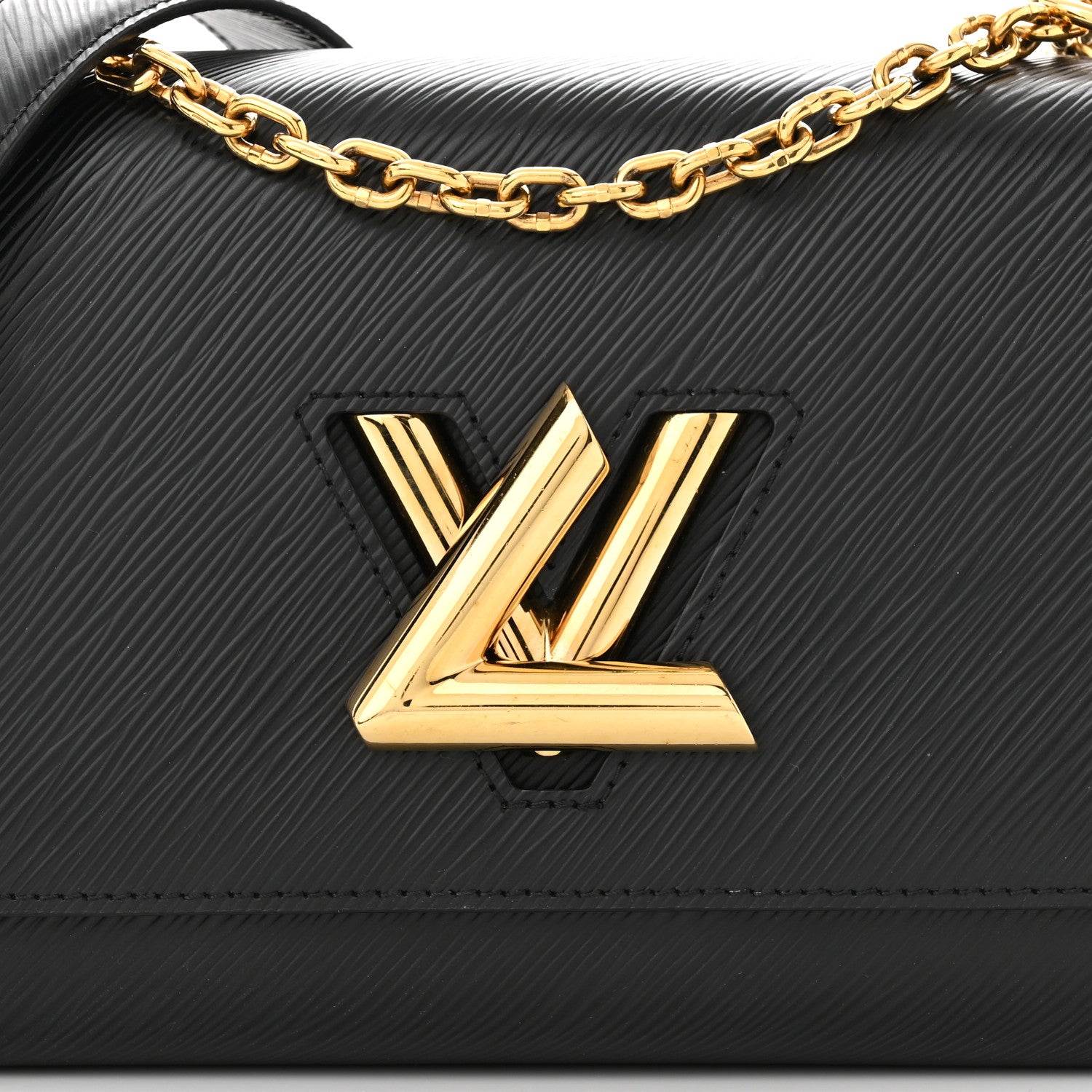 Louis Vuitton Epi Twist Shoulder Bag MM Black 7 of 10