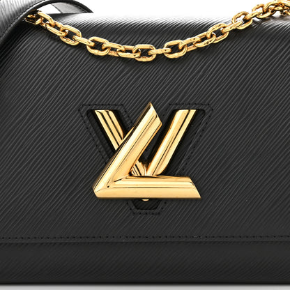 Louis Vuitton Epi Twist Shoulder Bag MM Black 7 of 10