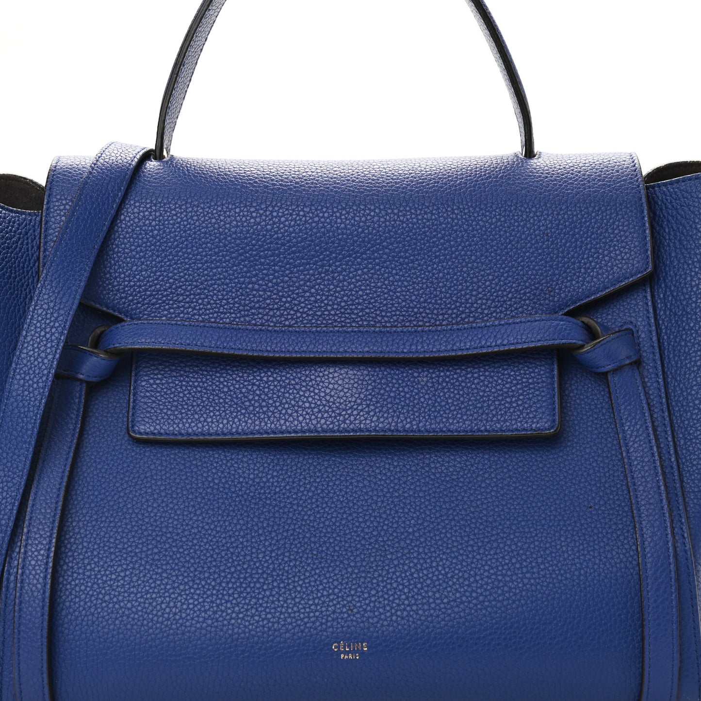 Grained Calfskin Mini Belt Bag Indigo
