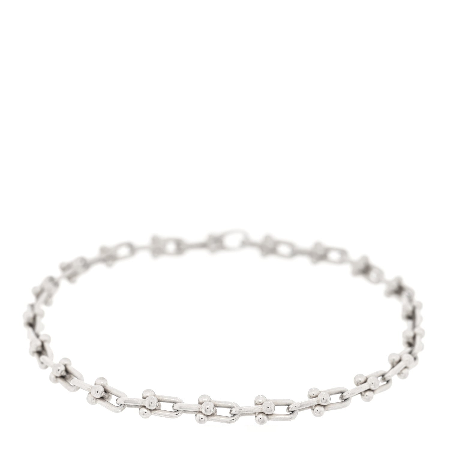 Tiffany Sterling Silver Micro HardWear Link Bracelet 1 of 3