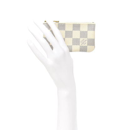 Louis Vuitton Damier Azur Key Pouch 2 of 9