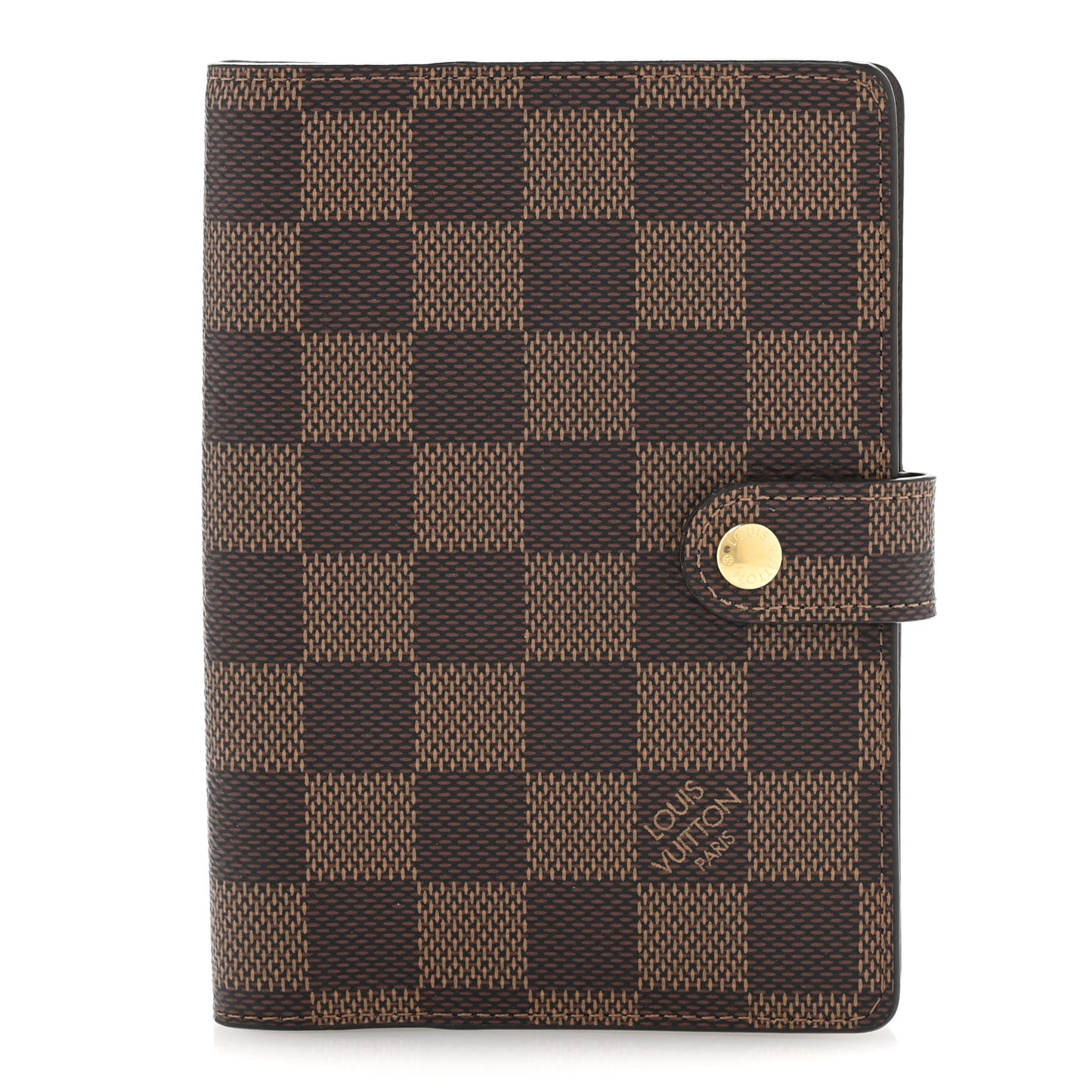 Damier Ebene Small Ring Agenda Cover