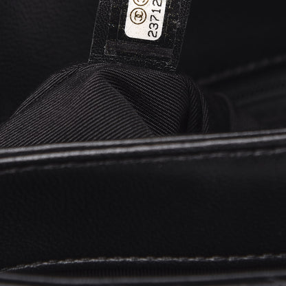 Chanel Lambskin Quilted Large CC Unchained Crossbody Black 7 of 13