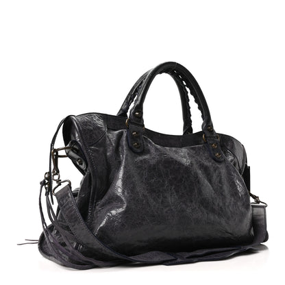 Balenciaga Agneau Classic Hardware City Bleu Roi 4 of 11