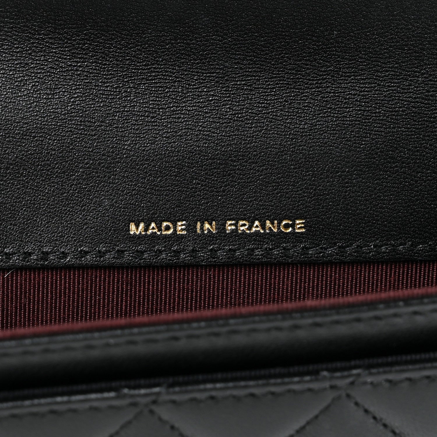 Chanel Lambskin Quilted Flap Card Holder Wallet Black 7 of 11