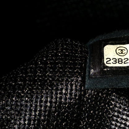 Chanel Calfskin Quilted XXL Travel Flap Bag Black 8 of 11