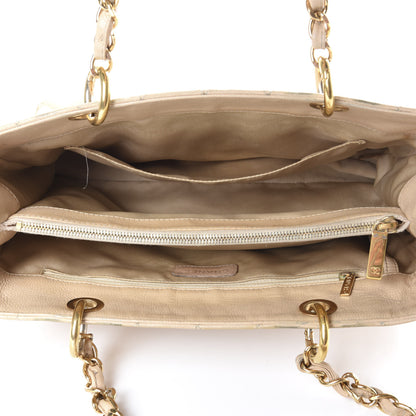Chanel Caviar Quilted Grand Shopping Tote GST Beige Clair 5 of 14