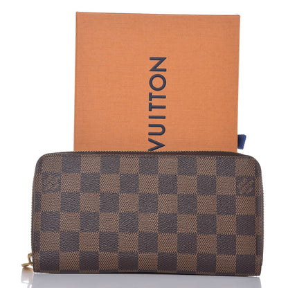 Louis Vuitton Damier Ebene Zippy Wallet 9 of 9