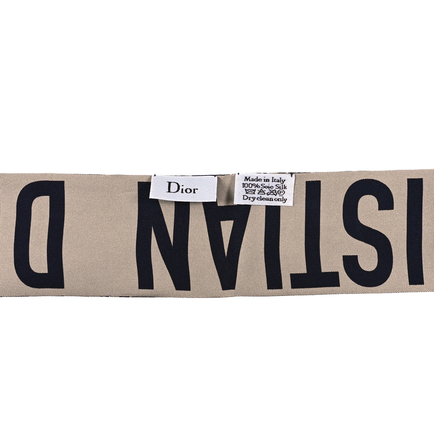 新品タグ付　Christian Dior Monsieur ブラウス　ロゴ　　麻 Christian Dior Silk Oblique Mitzah Scarf Bleu Marine 1660954