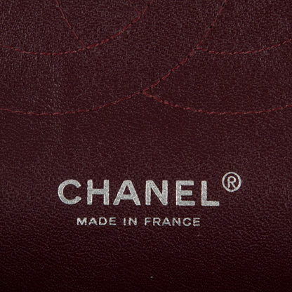 Chanel Lambskin Quilted Jumbo Double Flap Black 7 of 10