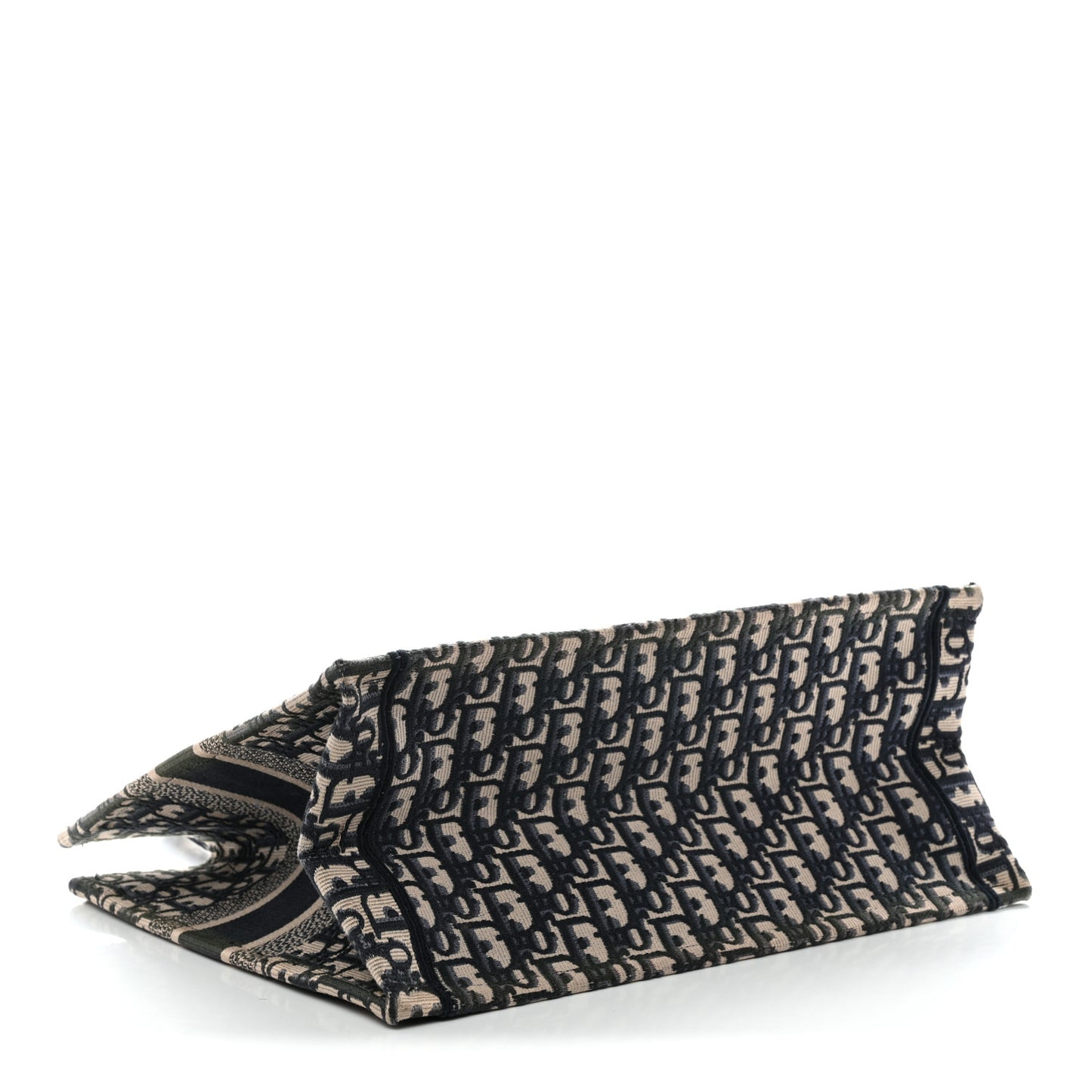 Oblique Medium Book Tote Blue Multicolor
