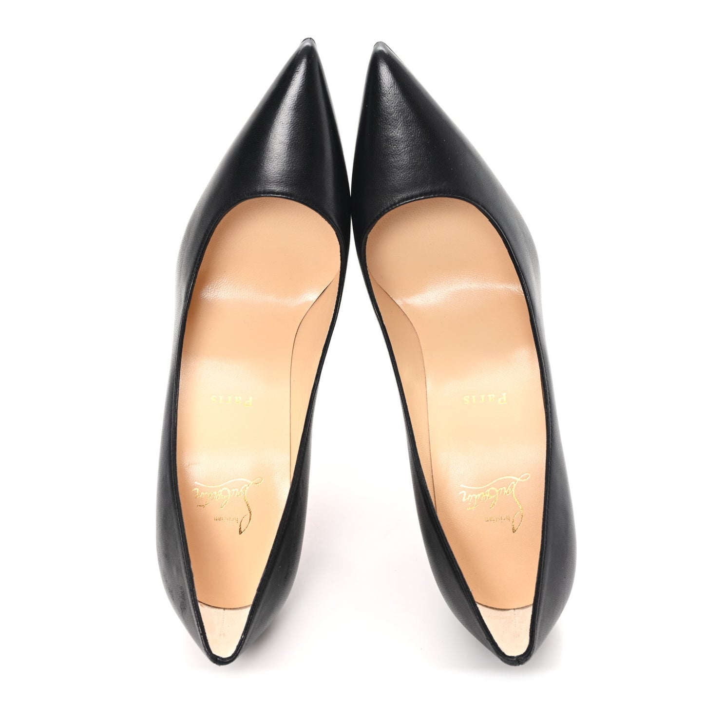 Shiny Nappa Kate 100 Pumps 40 Black