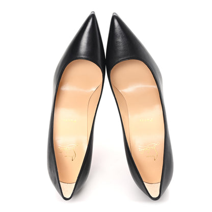 Christian Louboutin Shiny Nappa Kate 100 Pumps 40 Black 2 of 8