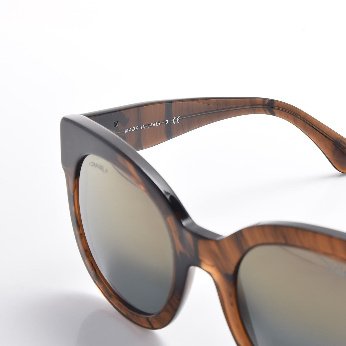 Acetate Butterfly Signature CC Sunglasses 5358 Brown